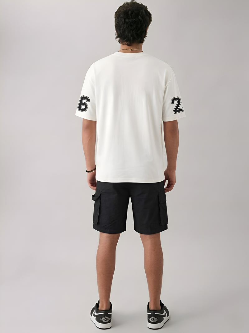ESSENTIALS 2026 OFF WHITE OVERSIZED T-SHIRT